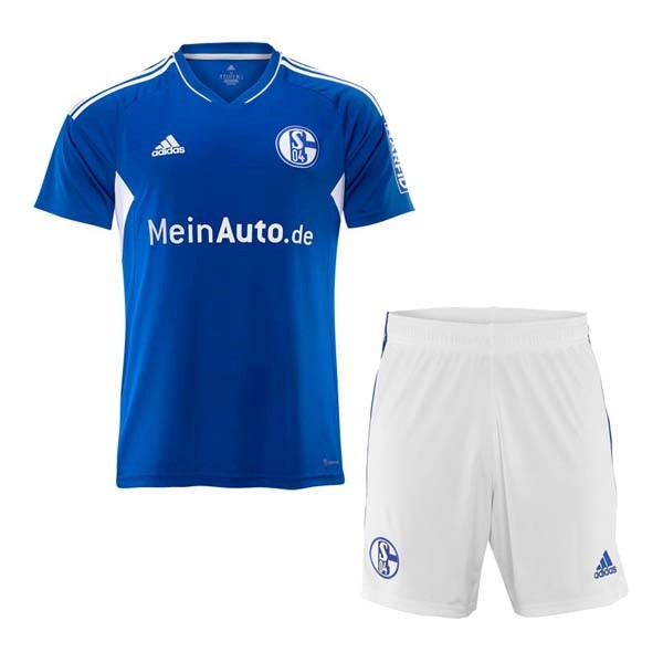Camiseta Schalke 04 Primera equipo Niño 2022-2023